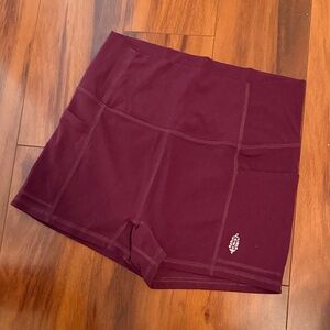 Free people movement running shorts size medium